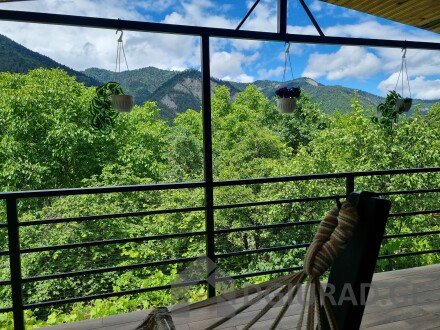 Apartment for rent with a balcony with a panoramic view of the mountain